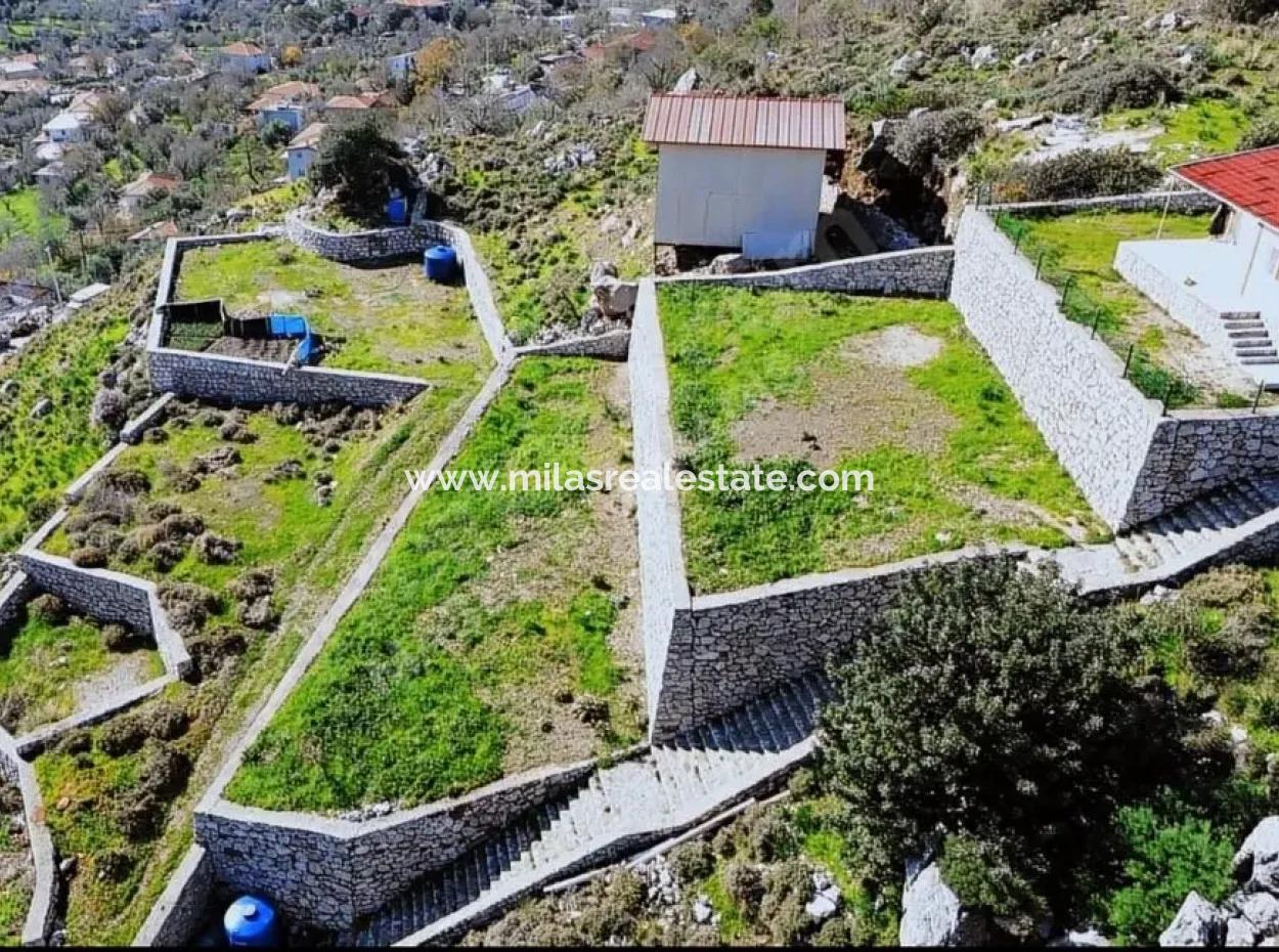 2100M2 Vorgefertigtes Dorfhaus Mit Meerblick Zum Verkauf Im Dorf Söğüt, Marmaris