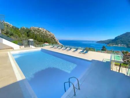Boutique-Hotelzimmer Zum Verkauf Mit Meerblick In Der Bucht Von Turunc Von Marmaris Von Einem Immobilienmakler