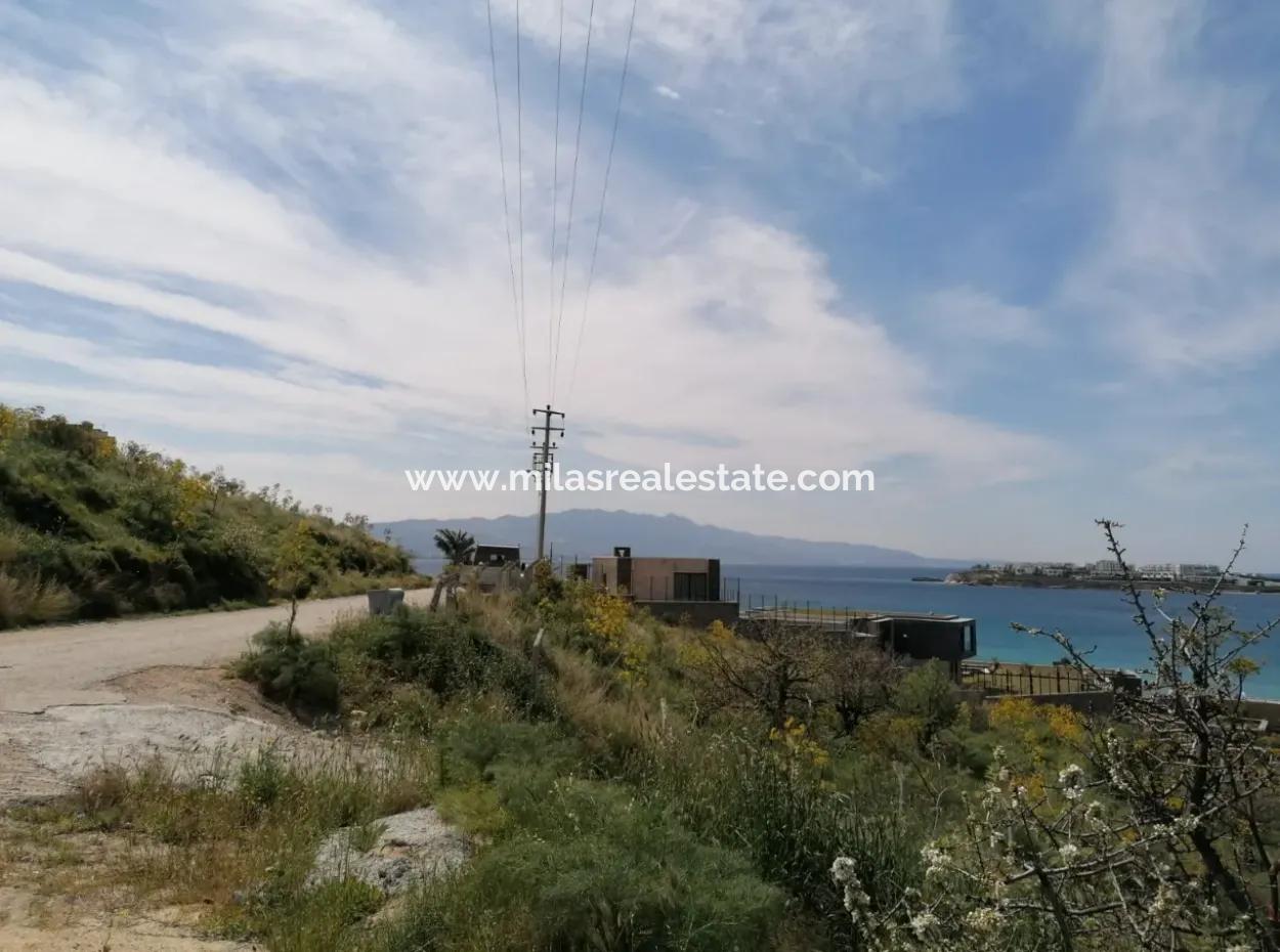 Land For Sale With 4000M2 Tourism Development By The Sea In Bodrum Akyarlar