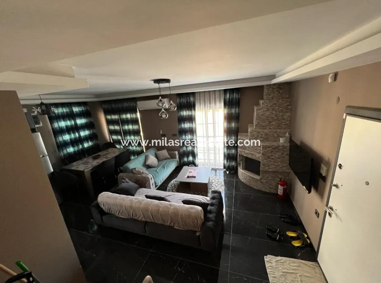 3 Rooms, 1 Living Room, 3 Bathrooms, Ultra-Luxury Daily Rental Villa With Fully Detached Swimming Pool In Marmaris Cetibeli Neighborhood