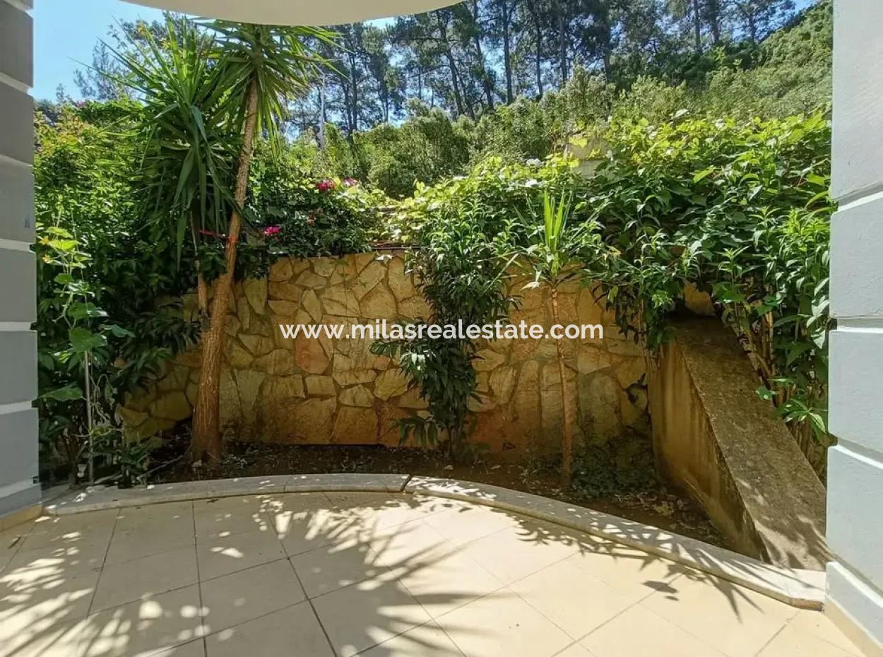 3 1 Garden Duplex Apartment For Sale In Beldibi Neighborhood Of Marmaris District In A Complex With Nature View Swimming Pool