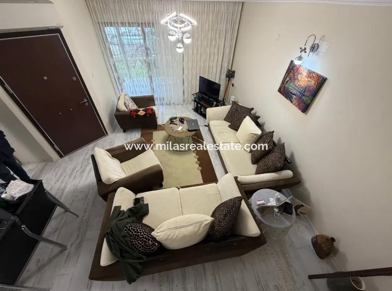 Çamdibi Neighborhood 2 1 Detached Duplex Flat With Garden For Sale