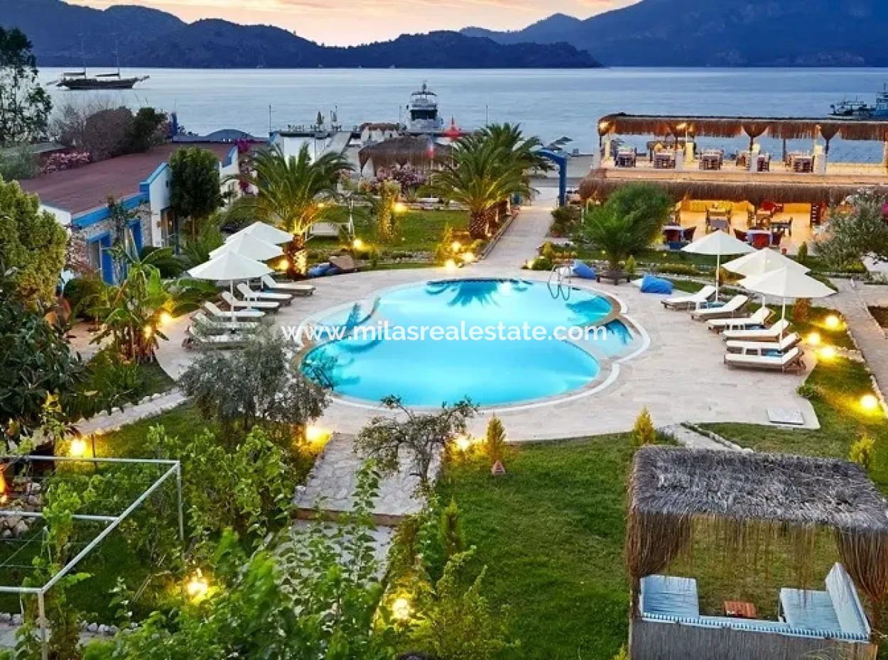 At A Distance Of 40 Km From Marmaris 30 Room Boutique Hotel By The Sea For Sale